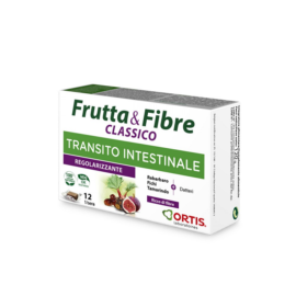  FRUTTA & FIBRE</br> Classico 24 cubetti, Gonfiori, gas e colon irritabile, Lassativi, Stomaco e intestino, 