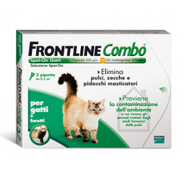  FRONTLINE COMBO GATTI E FURETTI 3 PIPETTE, Antiparassitari, Farmaci Veterinari, 