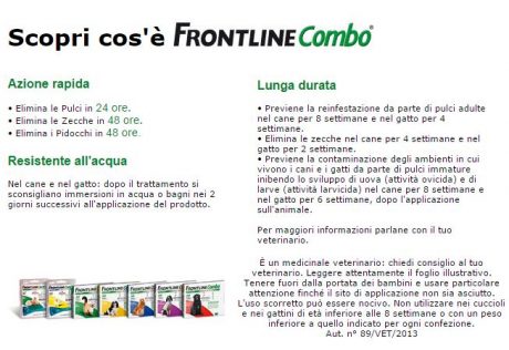 FRONTLINE COMBO CANI 2-10KG   3 PIPETTE, Antiparassitari, Farmaci Veterinari, 