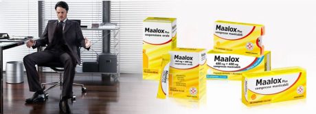  MAALOX PLUS</BR> 30 COMPRESSE MASTICABILI, Farmaci da Banco, Stomaco e Intestino, Acidità e Dispepsie, 
