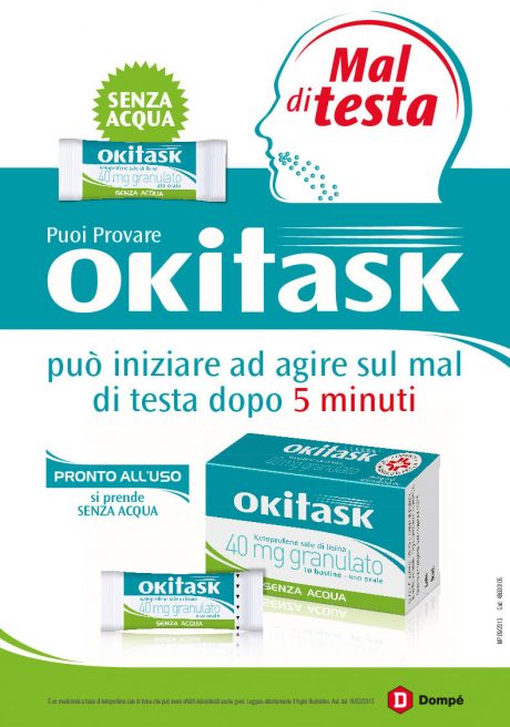  OKITASK</BR> 20 BUSTINE</BR>  , Farmaci da Banco, Dolore e Infiammazione, Mal di Testa e Dolori Mestruali, 