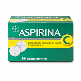  ASPIRINA C </BR> 20 COMPRESSE EFFERVESCENTI </BR>  , Farmaci da Banco, Influenza e Febbre, Raffreddore e Naso chiuso, Prevenzione invernale, 