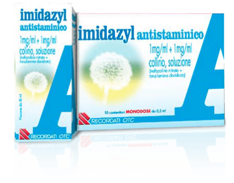  IMIDAZYL ANTISTAMINICO COLLIRIO 10 FLACONCINI MONODOSE, Allergie, Colliri e prodotti oftalmici, Farmaci da Banco, 