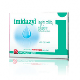  IMIDAZYL </BR> COLLIRIO 10 FLACONCINI MONODOSE</BR>  , Farmaci da Banco, Colliri e prodotti oftalmici, 