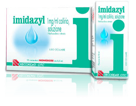  IMIDAZYL </BR> COLLIRIO 10 FLACONCINI MONODOSE</BR>  , Farmaci da Banco, Colliri e prodotti oftalmici, 